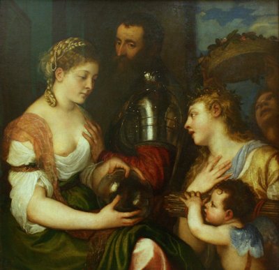 Conjugal Allegory by Tiziano Vecelli